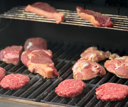 Small strip steak from 100% grassfed and grass-finished beef raised at Tyner Pond Farm in central Indiana