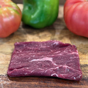 Premium 100% grass-fed Flat Iron Steak from Tyner Pond Farm